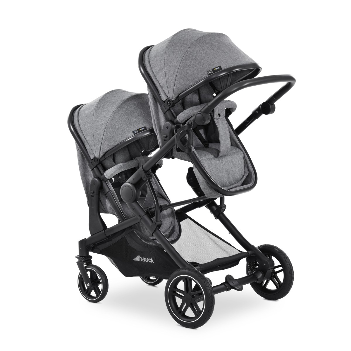 Product Afbeelding - Twin Kinderwagen Atlantic ~ Grijs